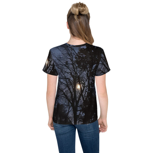 GG - Youth crew neck t-shirt - Trees & Moon