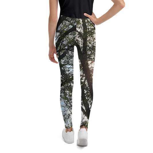 GG - Youth Leggings - Trees & Sun