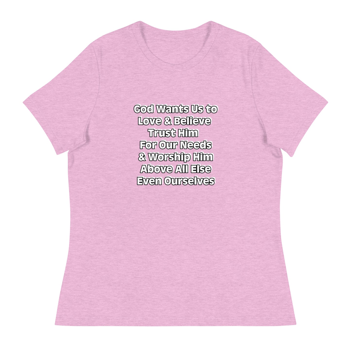 GG - Women's Relaxed T-Shirt - Creator of Universe