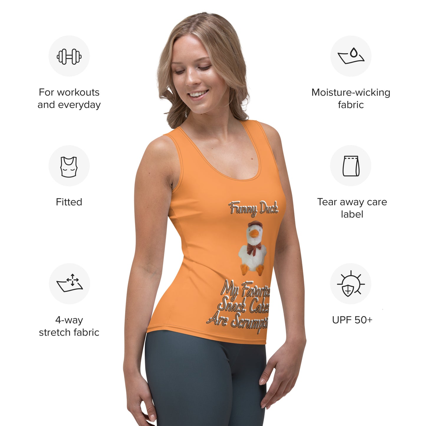 GG - Women't Tank Top - Funny Duck