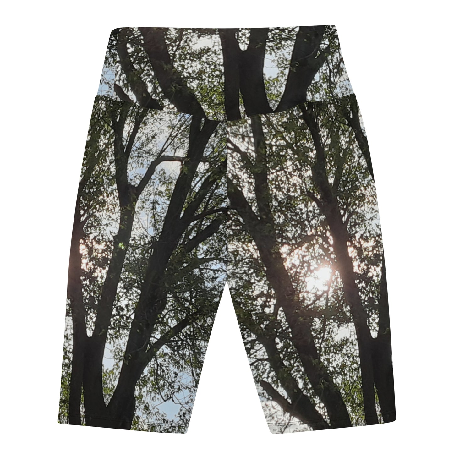 GG - Women's Biker Shorts - Trees & Sun