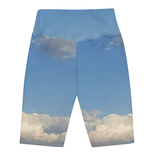 GG - Women's Biker Shorts - Clouds & Blue Sky