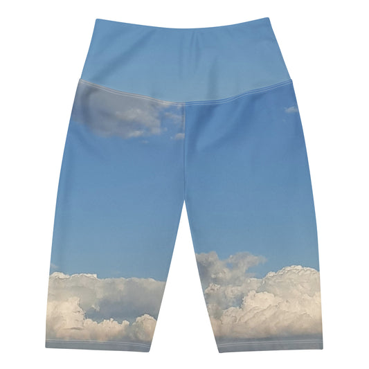 GG - Women's Biker Shorts - Clouds & Blue Sky