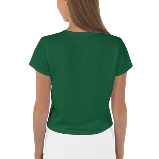 GG - Women's Crop Tee - Forest Green