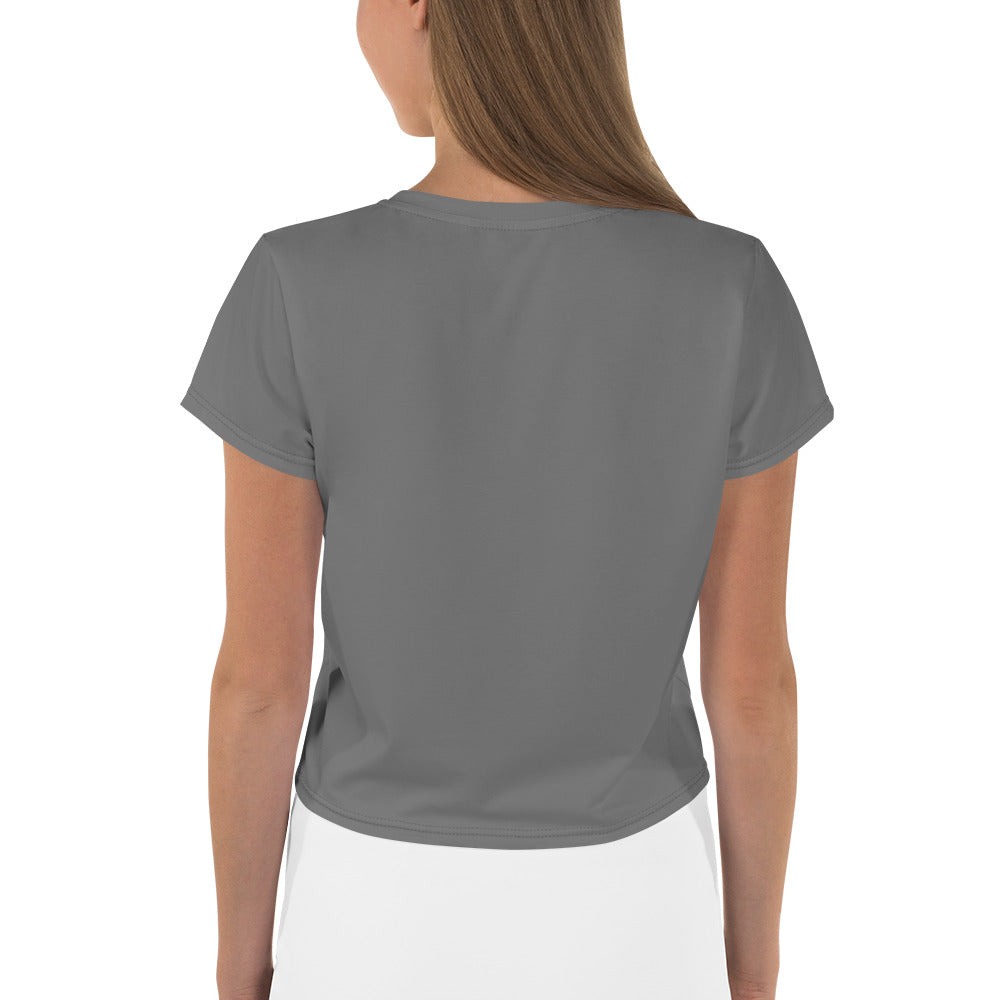 GG - Women's Crop Tee - Grey