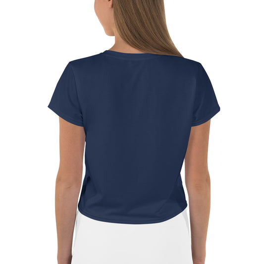 GG - Women's Crop Tee - Navy