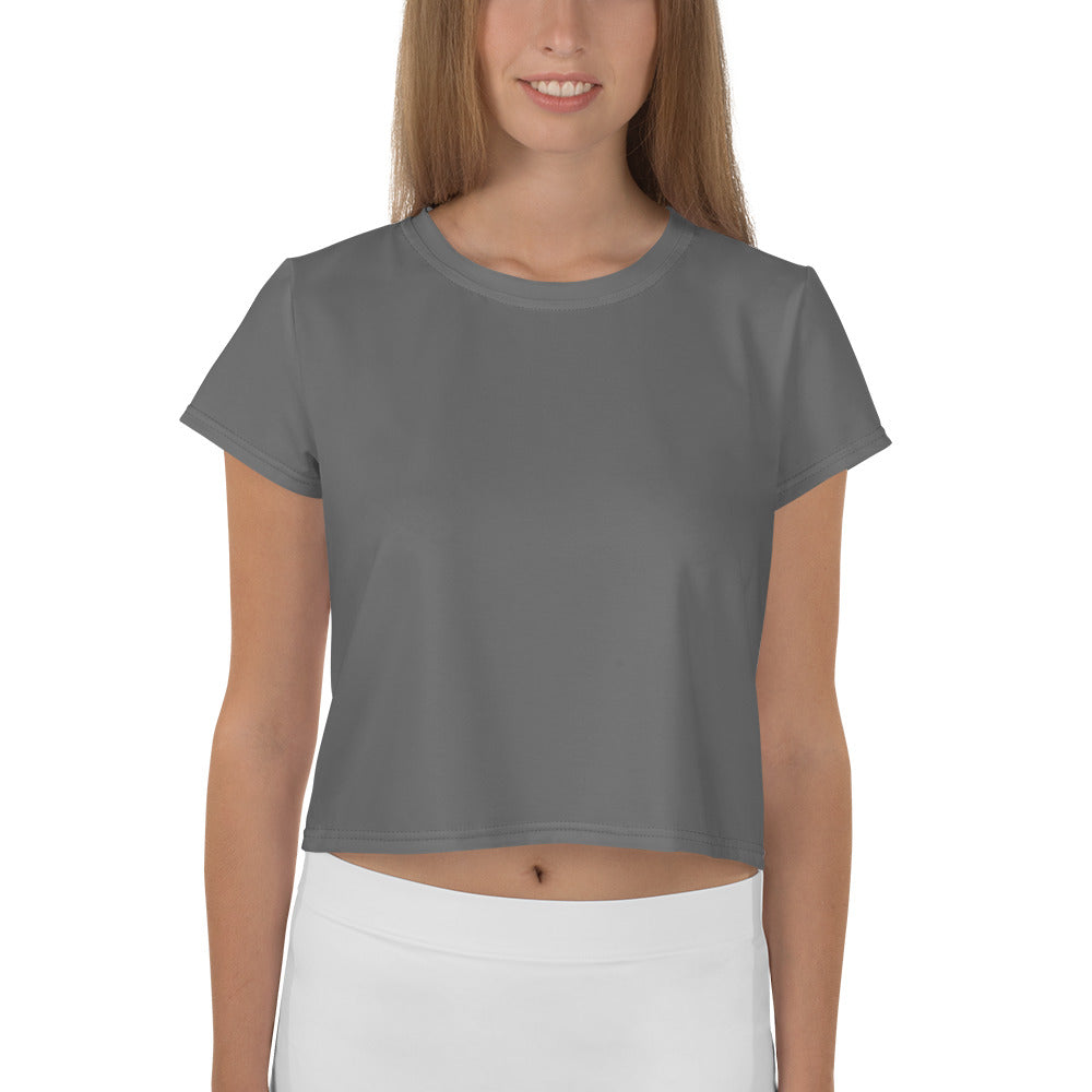 GG - Women's Crop Tee - Grey