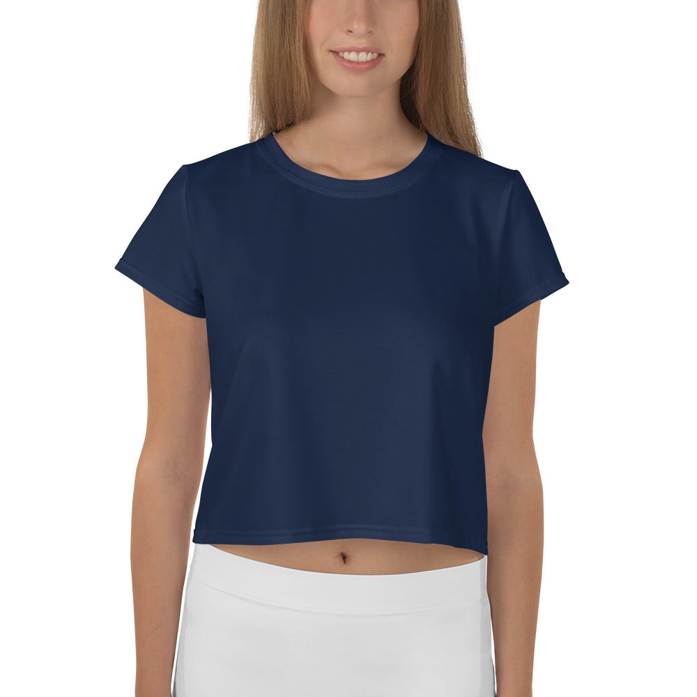 GG - Women's Crop Tee - Navy