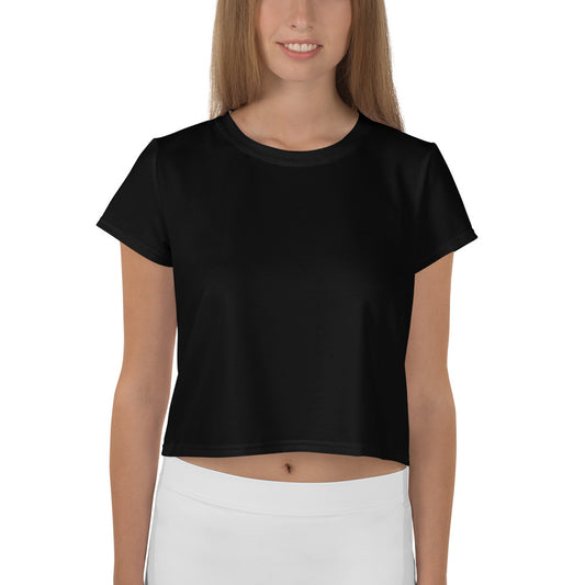 GG - Women's Crop Tee - Black