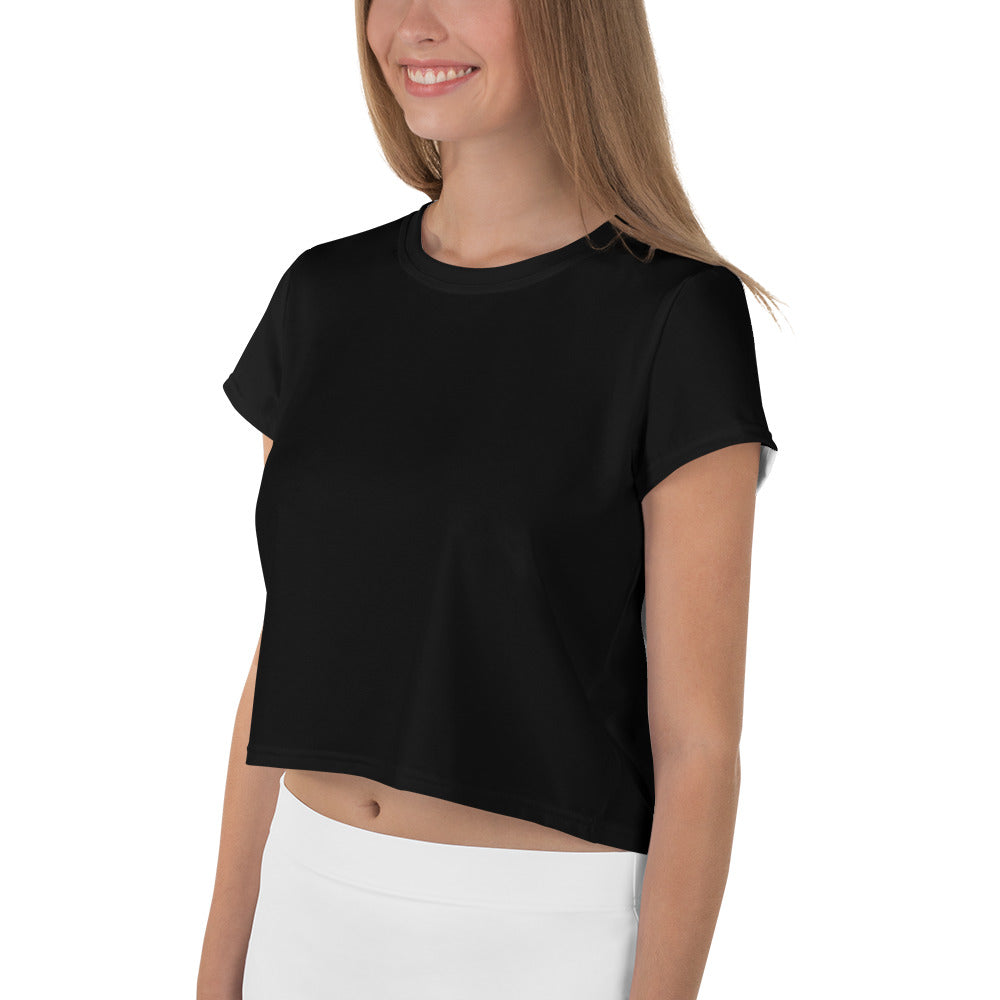 GG - Women's Crop Tee - Black