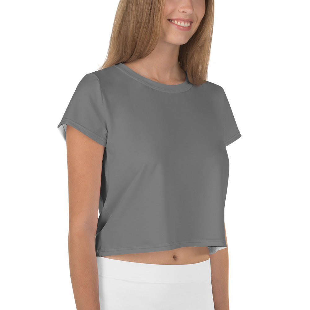 GG - Women's Crop Tee - Grey