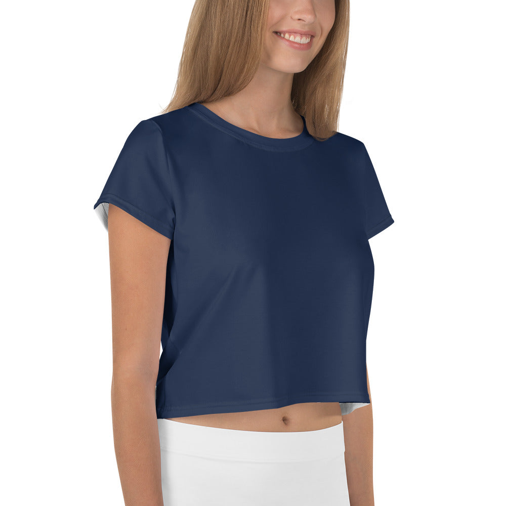 GG - Women's Crop Tee - Navy