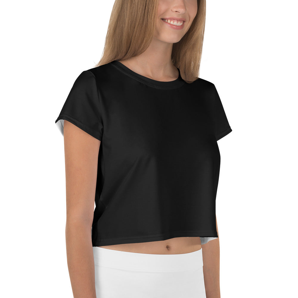 GG - Women's Crop Tee - Black