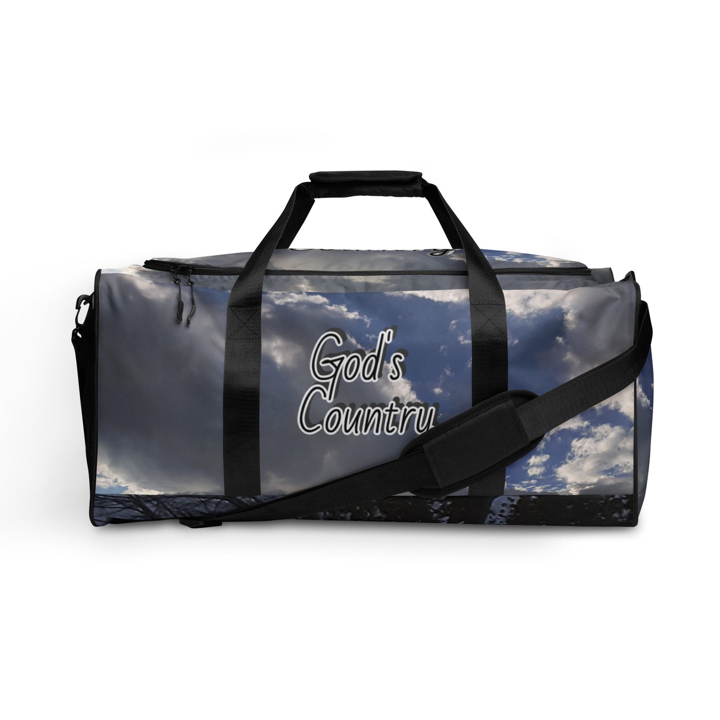 GG - Bag, Duffle bag - Clouds, Gods Country