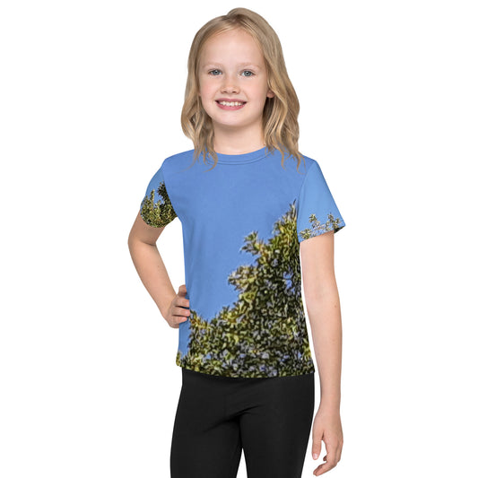 GG - Children's crew neck t-shirt - Trees & Blue Sky