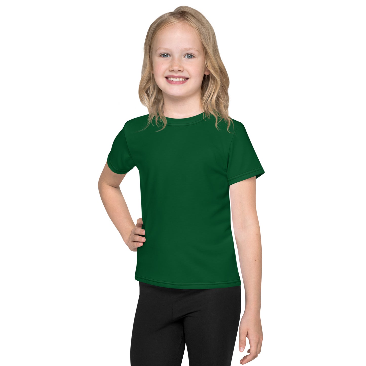 GG - Children's crew neck t-shirt - Forest Green