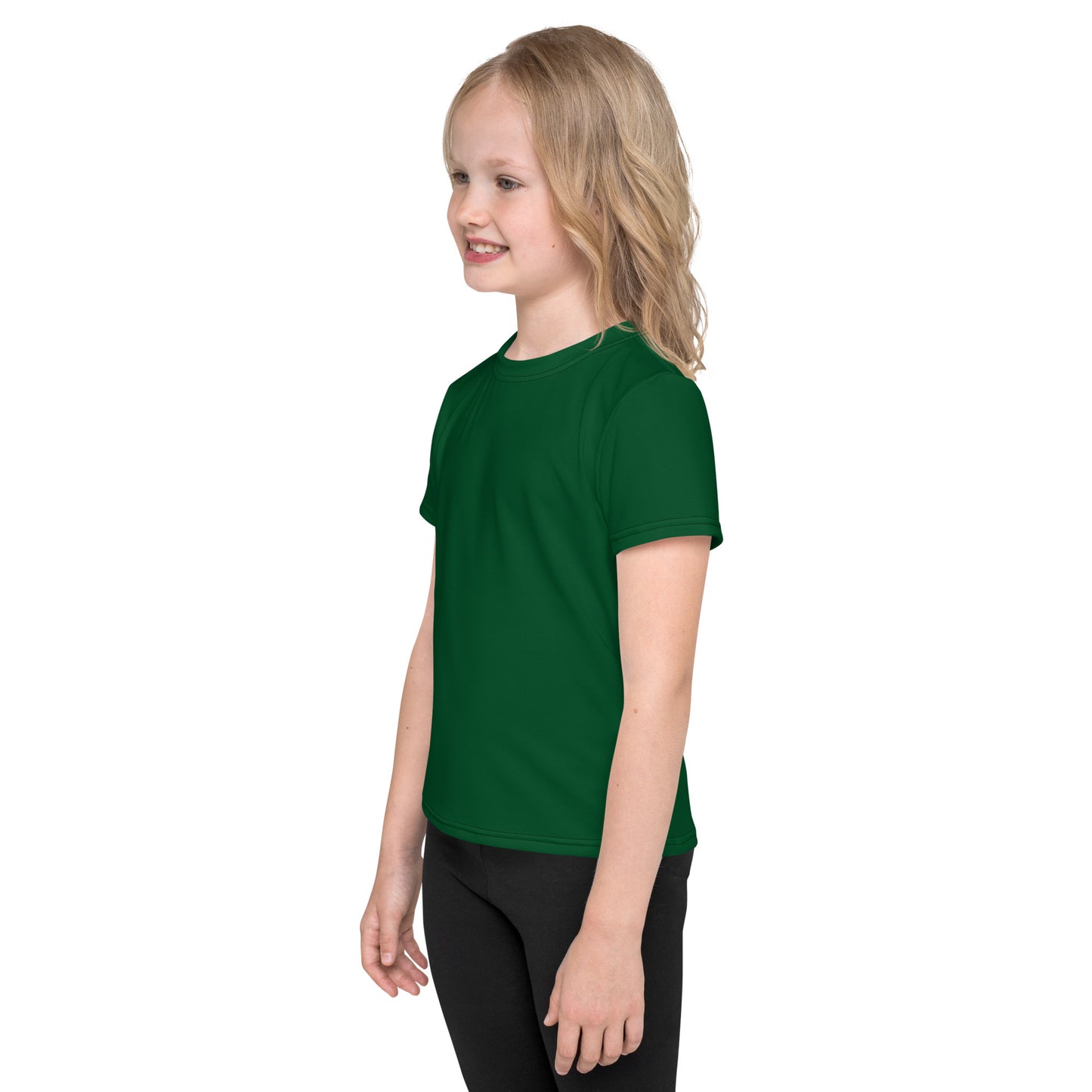 GG - Children's crew neck t-shirt - Forest Green