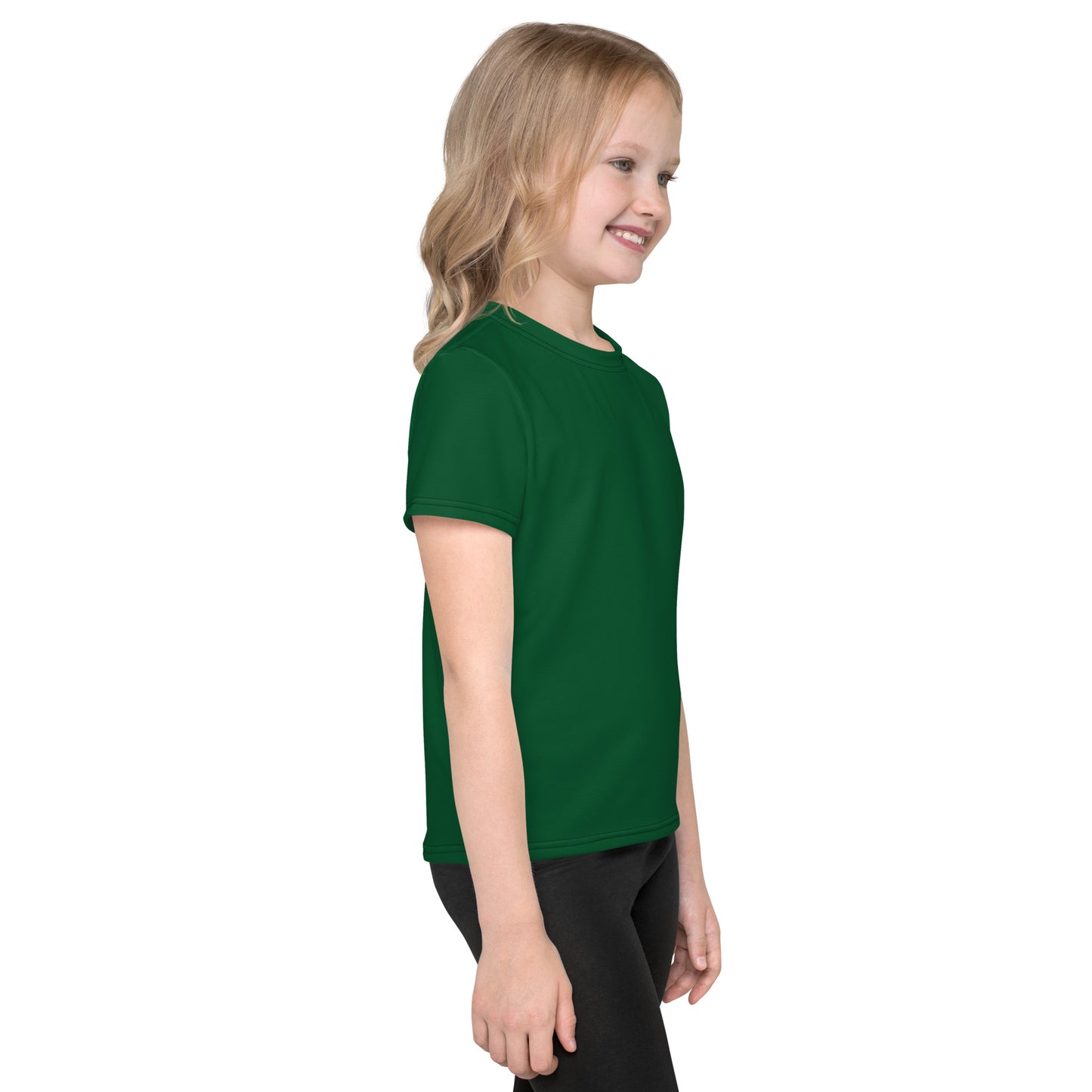 GG - Children's crew neck t-shirt - Forest Green