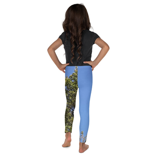 GG - Children's Leggings - Trees & Blue Sky