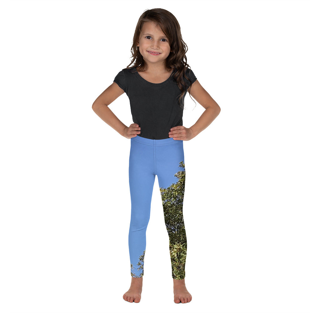 GG - Children's Leggings - Trees & Blue Sky