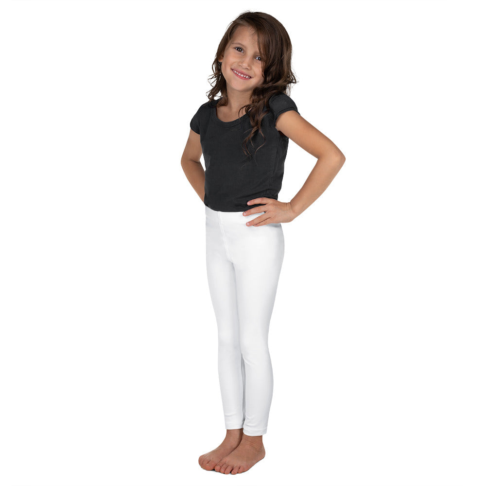 GG - Children's Leggings - White