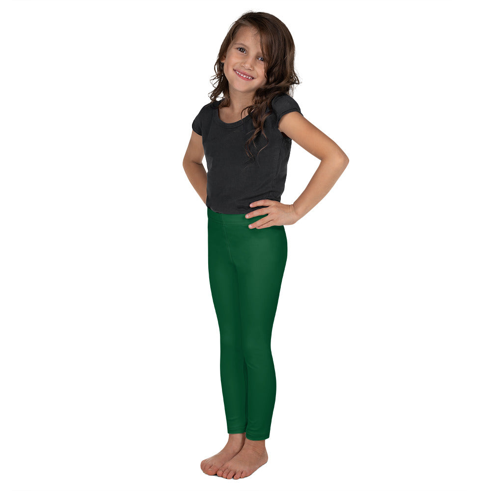 GG - Children's Leggings - Forest Green