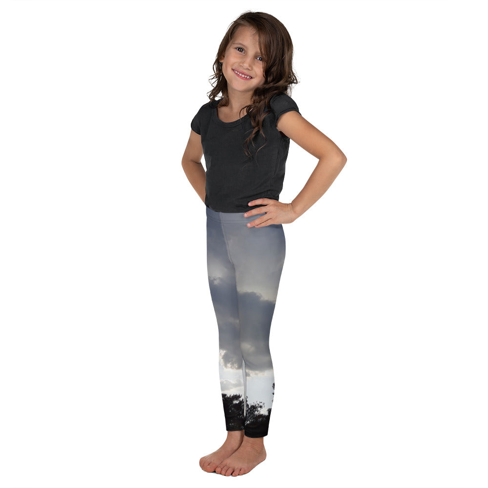 GG - Children's Leggings - Trees & Clouds