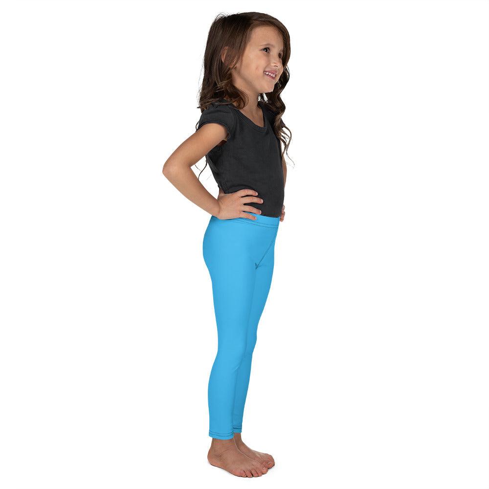 GG - Children's Leggings - Deep Sky Blue