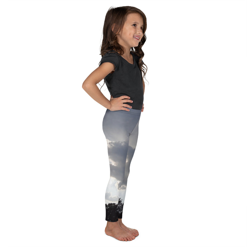 GG - Children's Leggings - Trees & Clouds