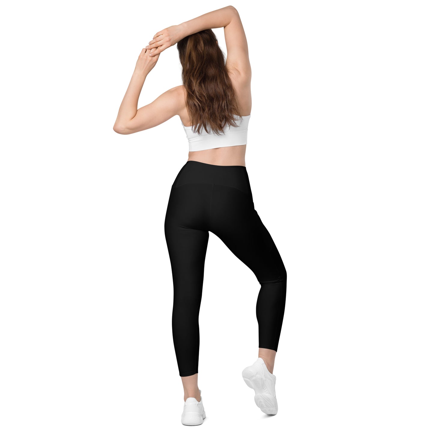 GG - Women's Leggings with pockets - Black