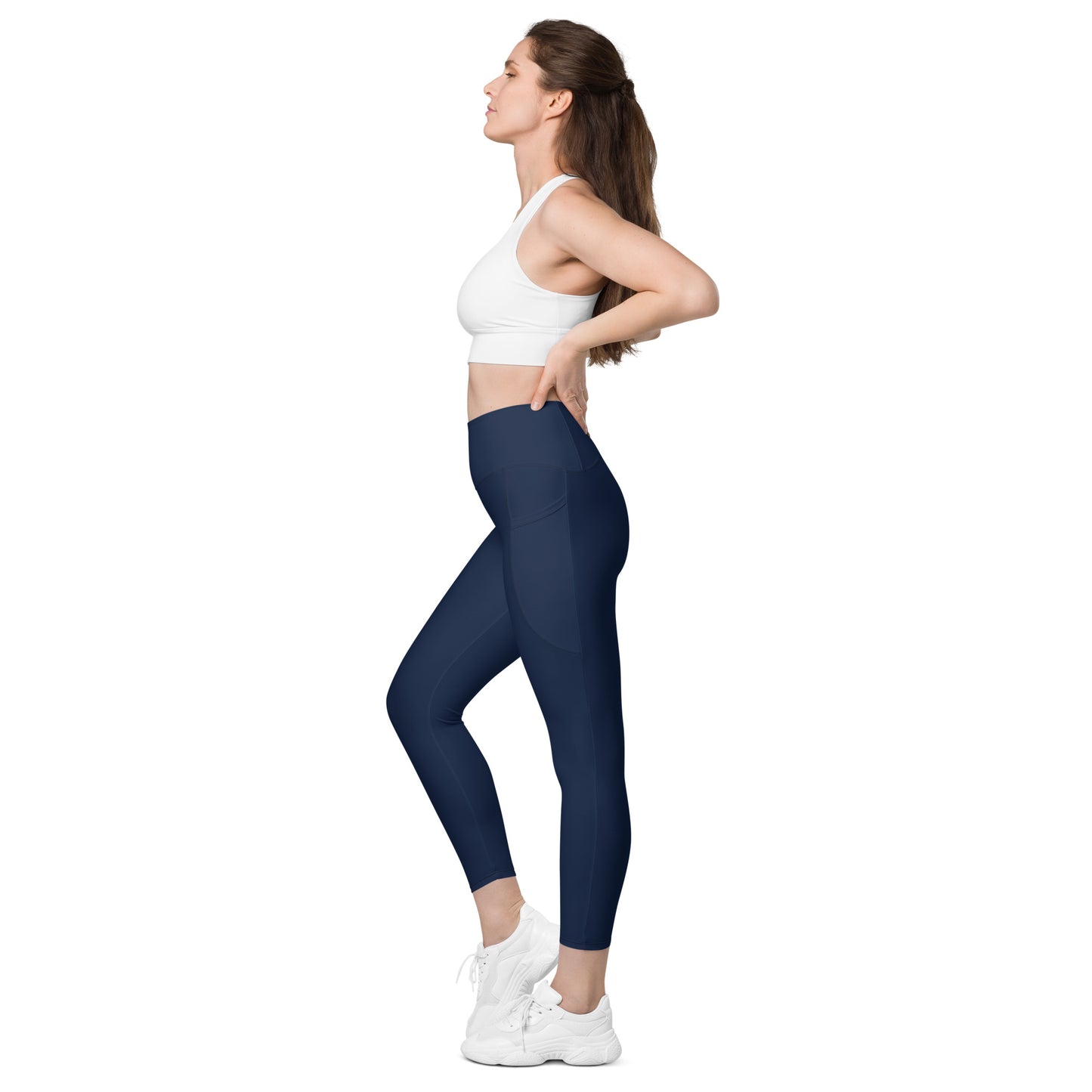 GG - Women's Leggings with pockets - Navy