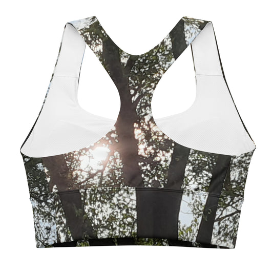 GG - Longline sports bra - Trees & Sun