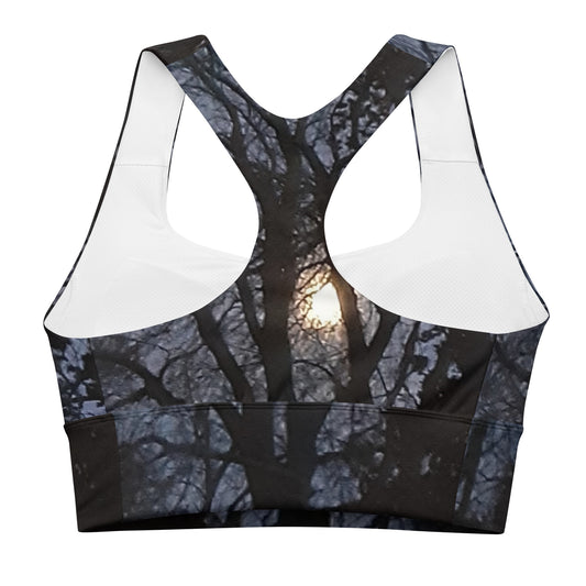 GG - Longline sports bra - Trees & Moon