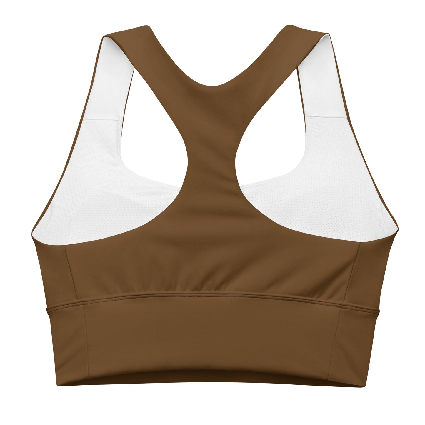 GG - Longline sports bra - Brown