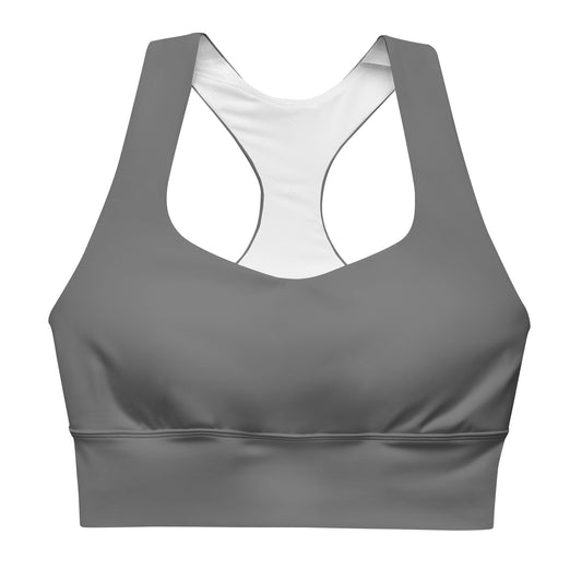 GG - Longline sports bra - Grey