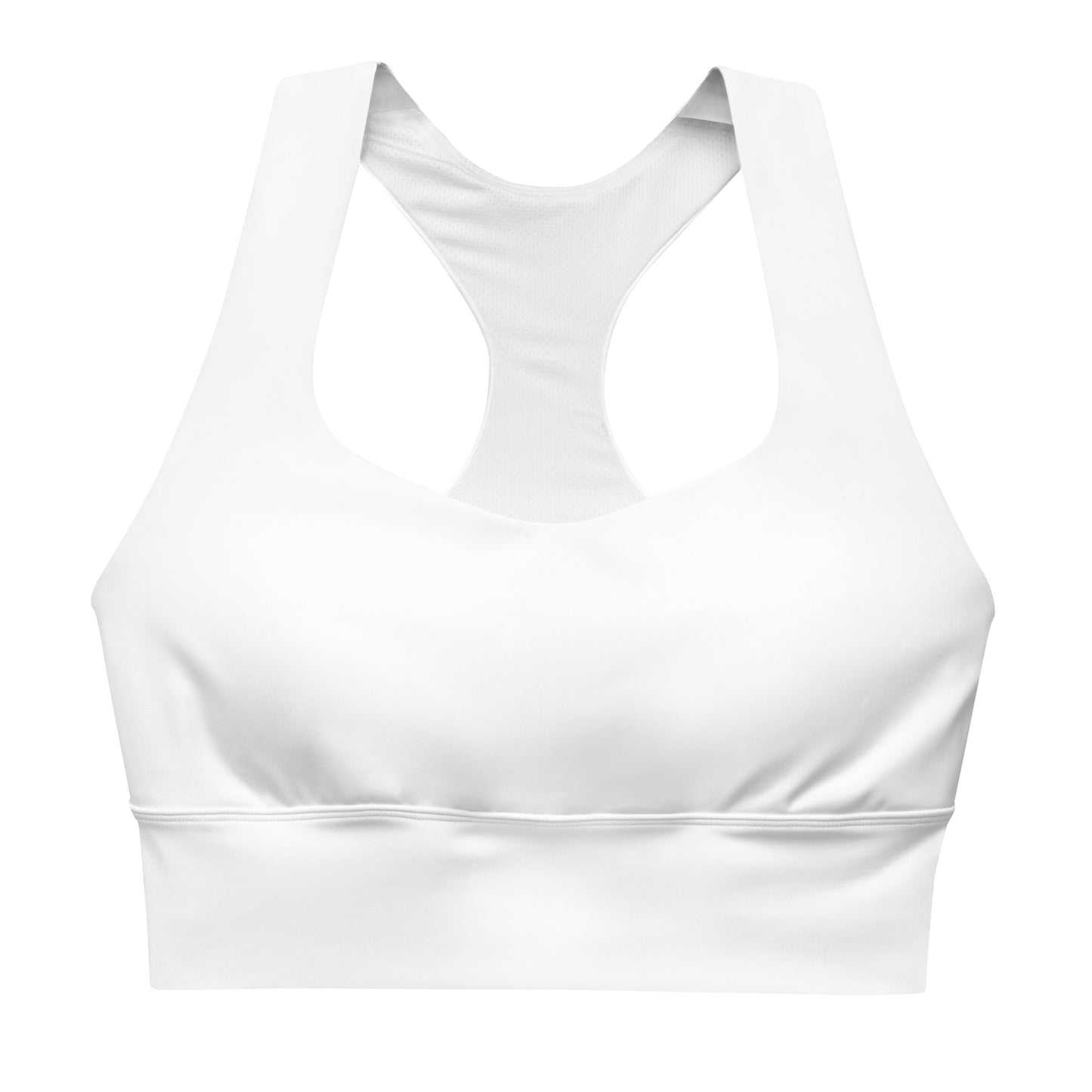 GG - Longline sports bra - White