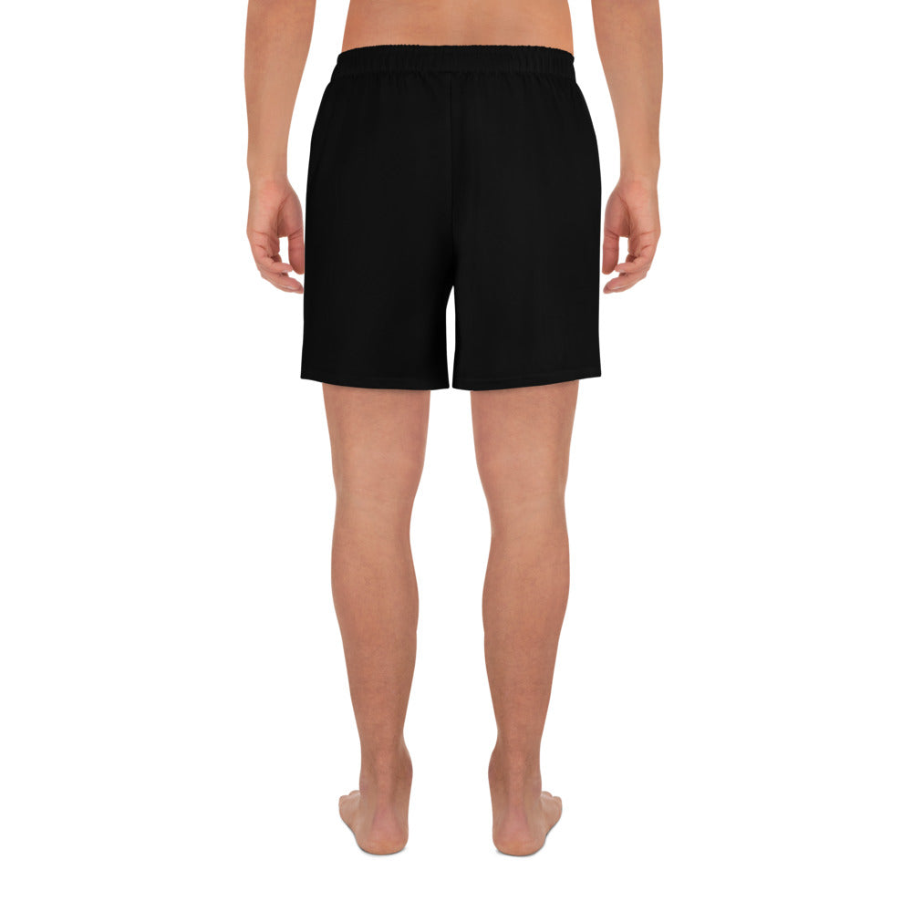 GG - Men's Athletic Long Shorts - Black