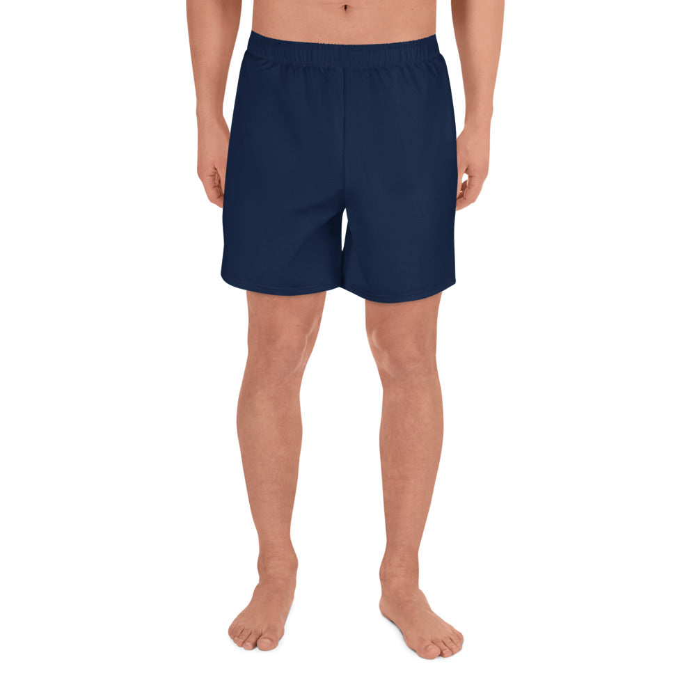 GG - Men's Athletic Long Shorts - Navy