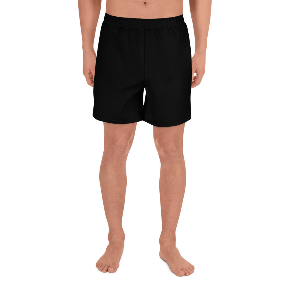 GG - Men's Athletic Long Shorts - Black