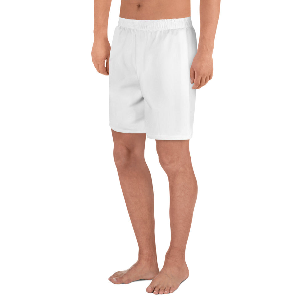 GG - Men's Athletic Long Shorts - White