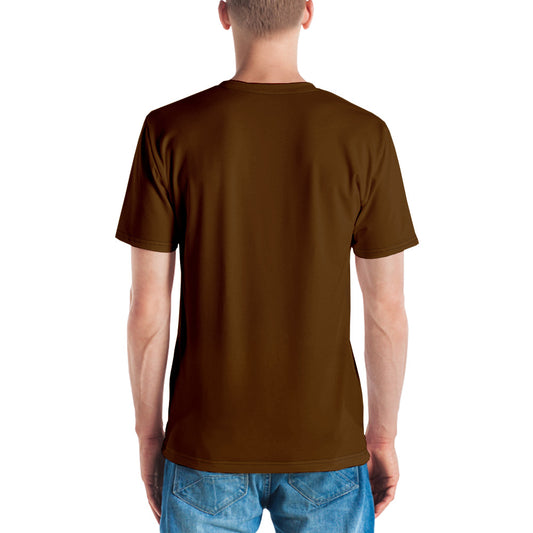 GG - Men's Crew Neck T-shirt - Brown