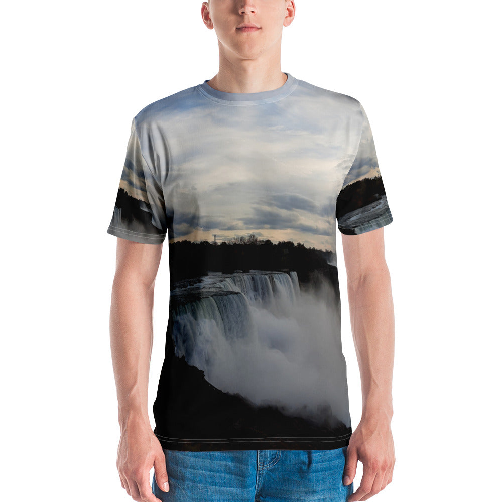 GG - Men's crew neck T-shirt - N Y Falls