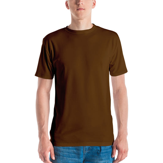 GG - Men's Crew Neck T-shirt - Brown