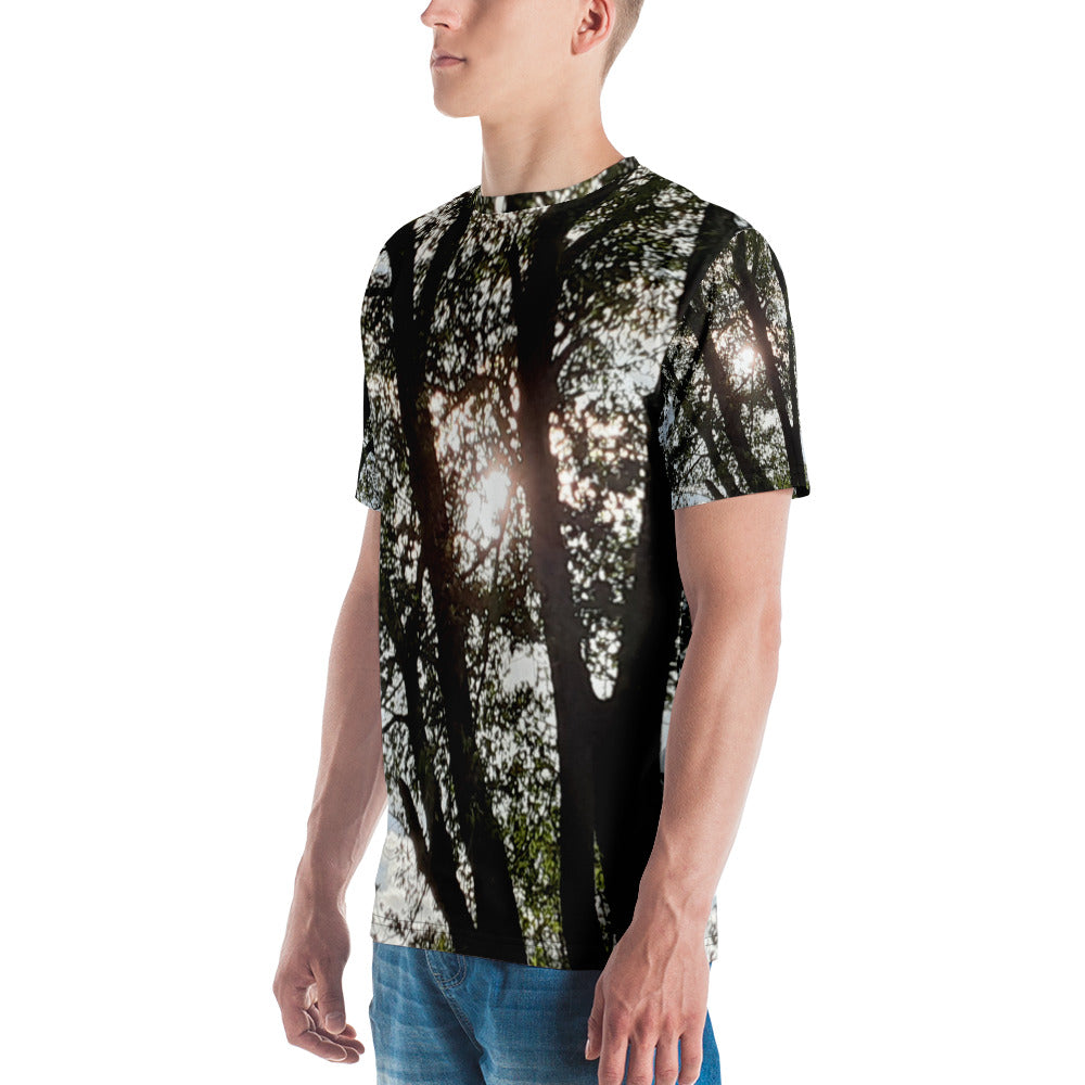 GG - Men's crew neck t-shirt - Trees & Sun