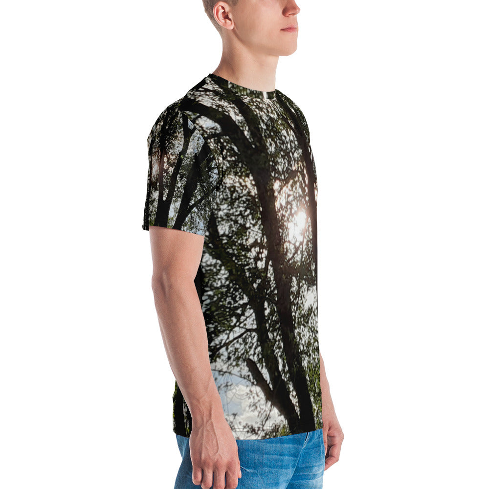 GG - Men's crew neck t-shirt - Trees & Sun