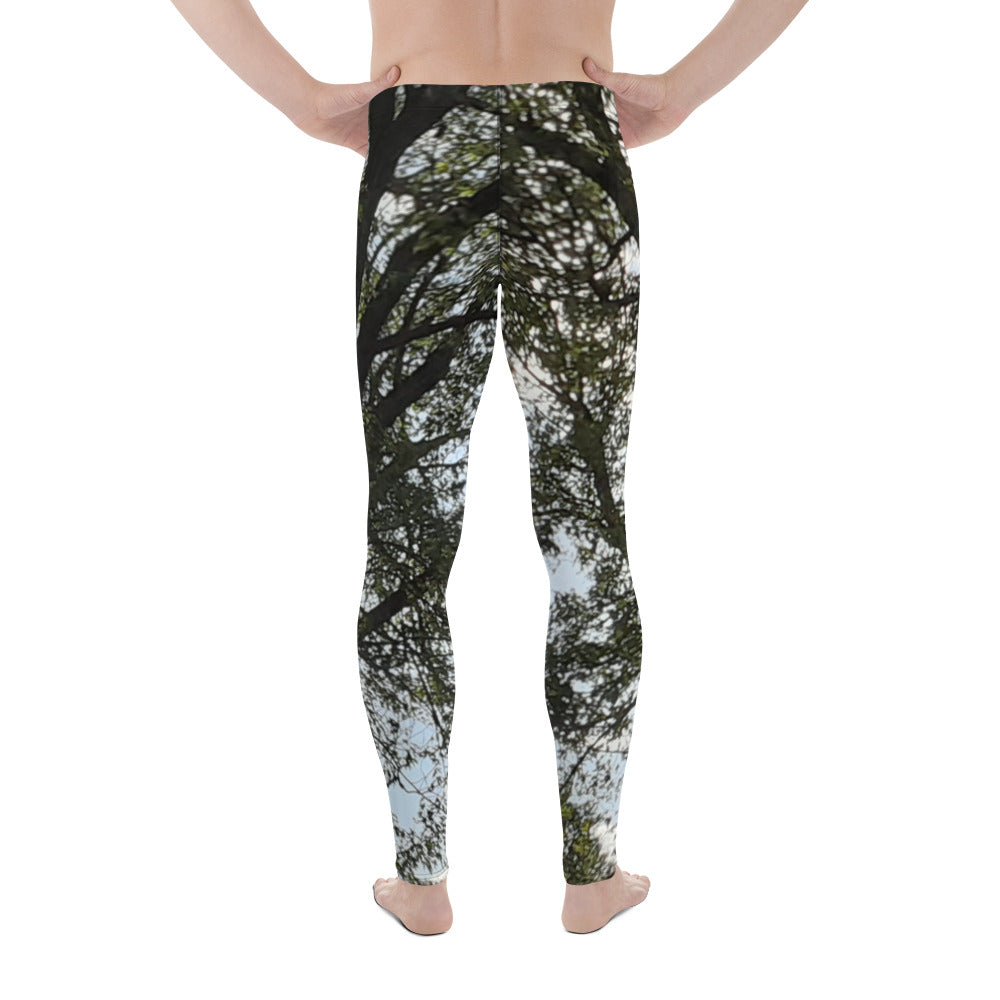 GG - Men's Leggings - Trees & Sun