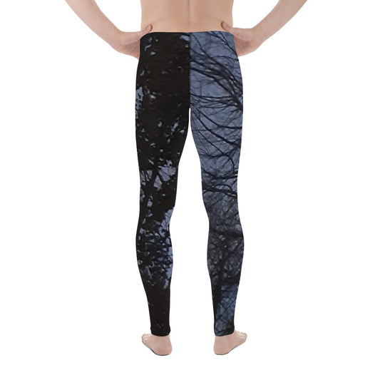 GG - Men's Leggings - Trees & Moon