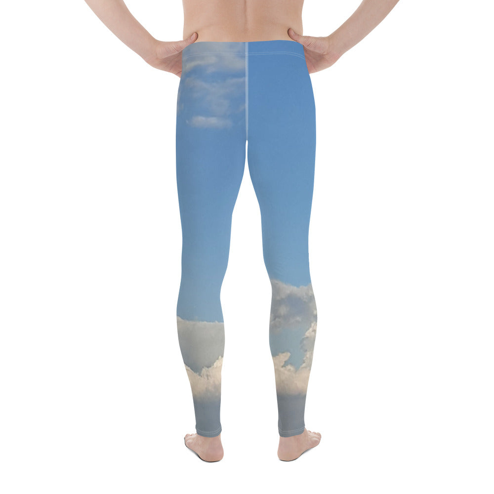 GG - Men's Leggings - Clouds & Blue Sky