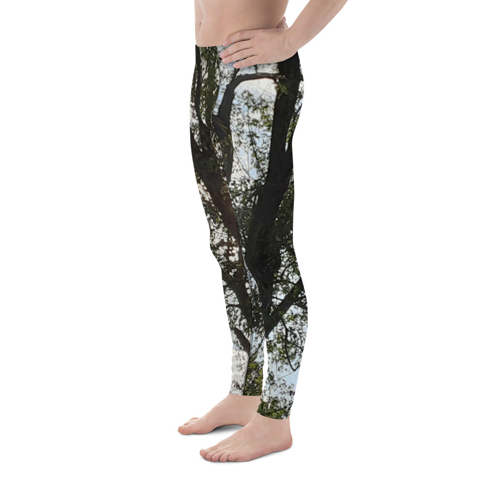 GG - Men's Leggings - Trees & Sun