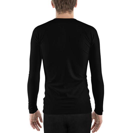 GG - Men's LS T-Shirt with Rash Guard - Black